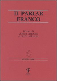 Il parlar franco. Rivista di cultura dialettale e critica letteraria