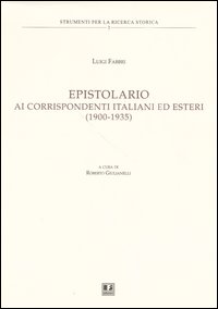 Epistolario ai corrispondenti italiani ed esteri (1900-1935)