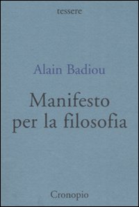 Manifesto per la filosofia