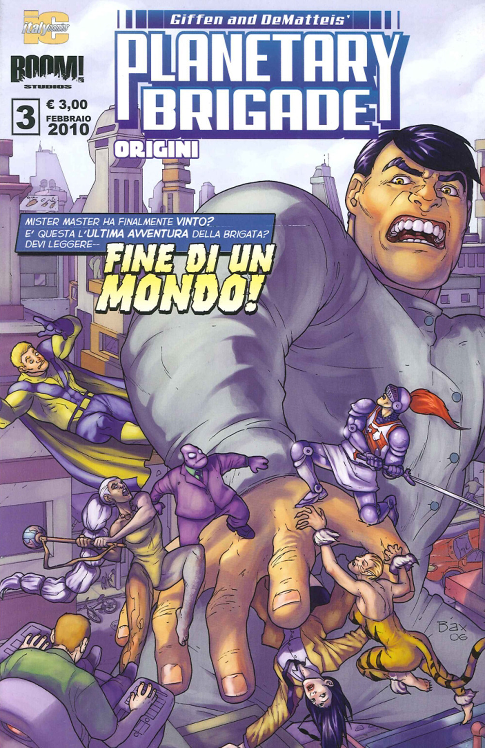 PLANETARY BRIGADE. ORIGINI vol 3 - 9788889471265