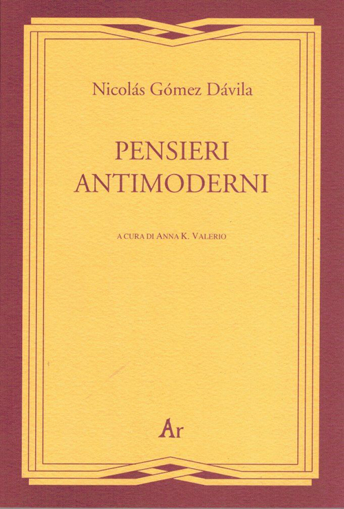 Pensieri antimoderni