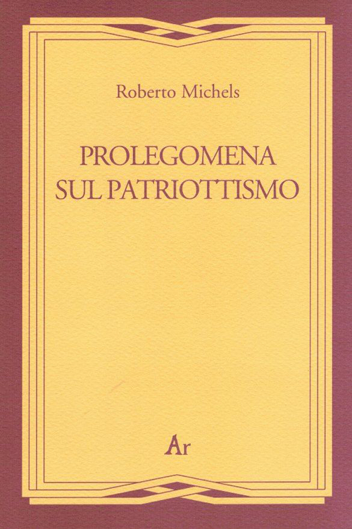 Prolegomena al patriottismo