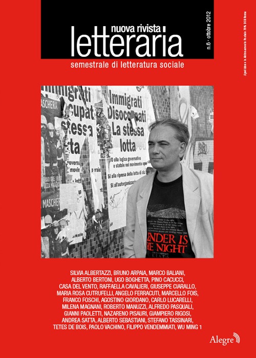 Nuova rivista letteraria (2012). Vol. 6