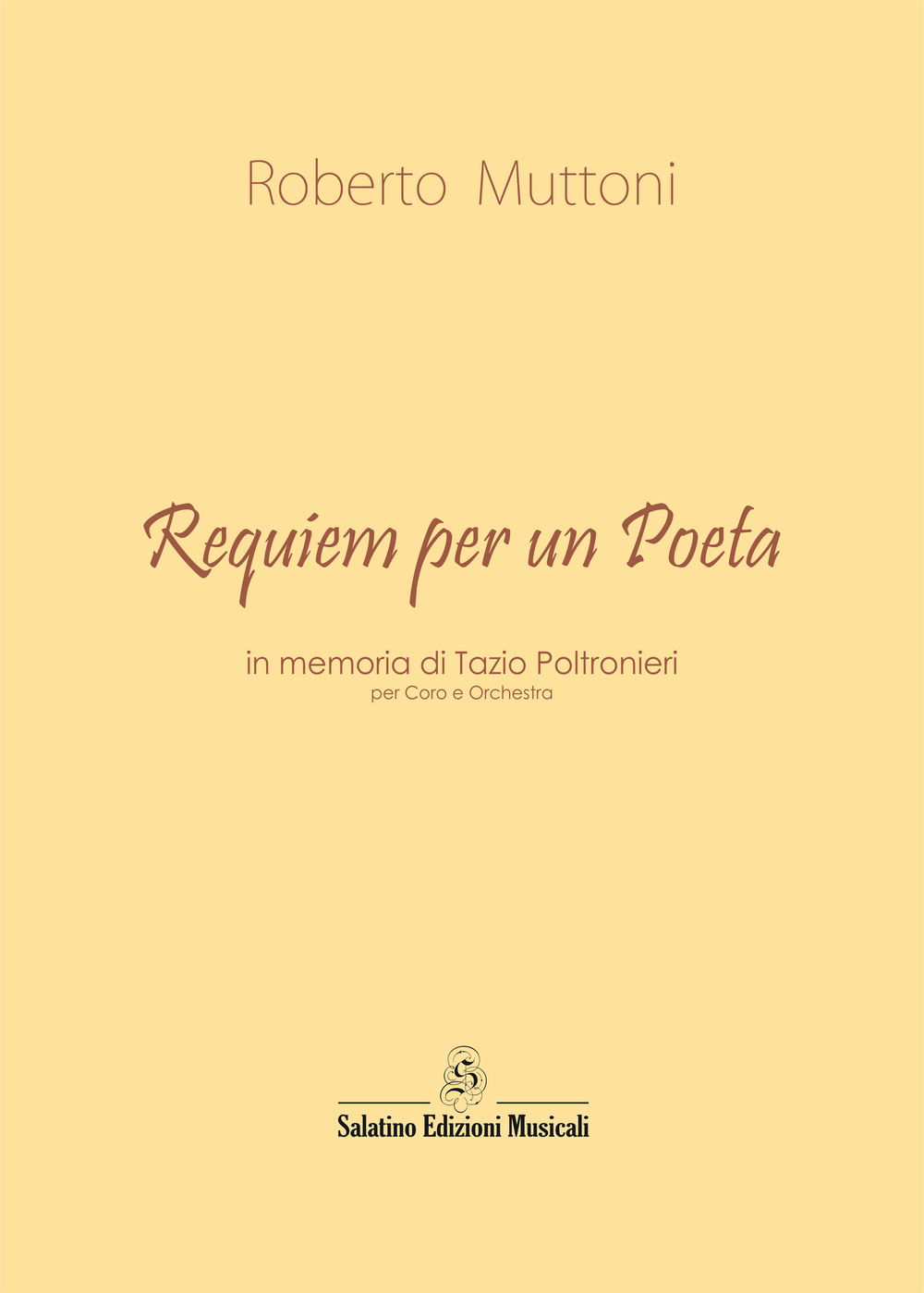 Requiem per un poeta in memoria di Tazio Poltronieri
