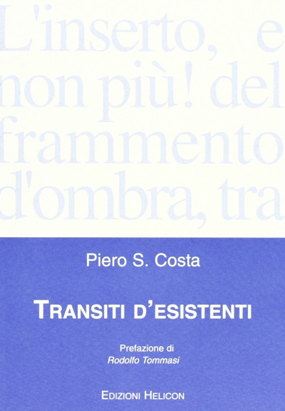 Transiti d'esistenti