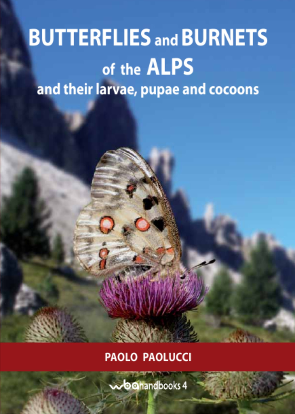 Butterflies and burnets of the Alps and their larvae, pupae and cocoons