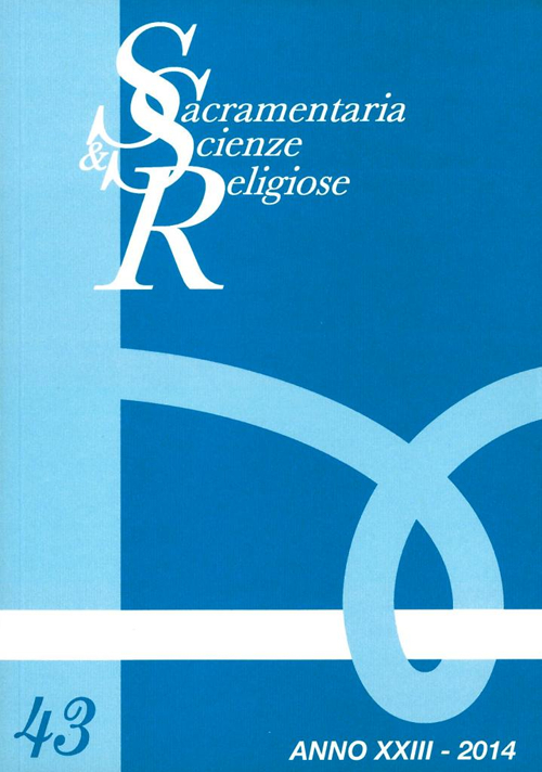 Sacramentaria e scienze religiose. Vol. 43