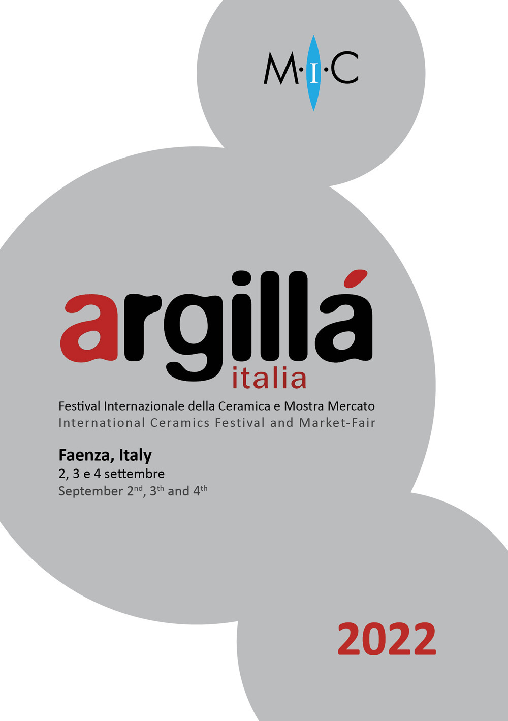 Argillà Italia 2022. Festival internazionale della ceramica e mostra mercato. Ediz. italiana e inglese