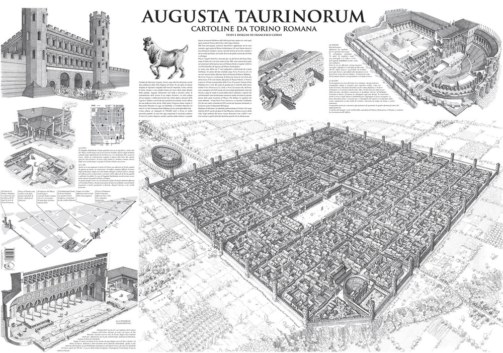 Augusta Taurinorum. Cartoline da Torino romana. Ediz. illustrata