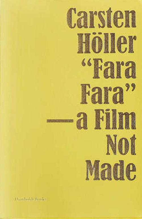 «Fara fara» - a film not made. Ediz. inglese e francese
