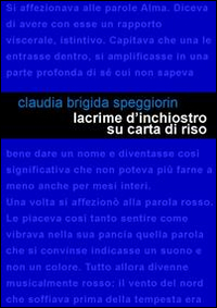 Lacrime d'inchiostro su carta di riso. Piccolo libro sul destino