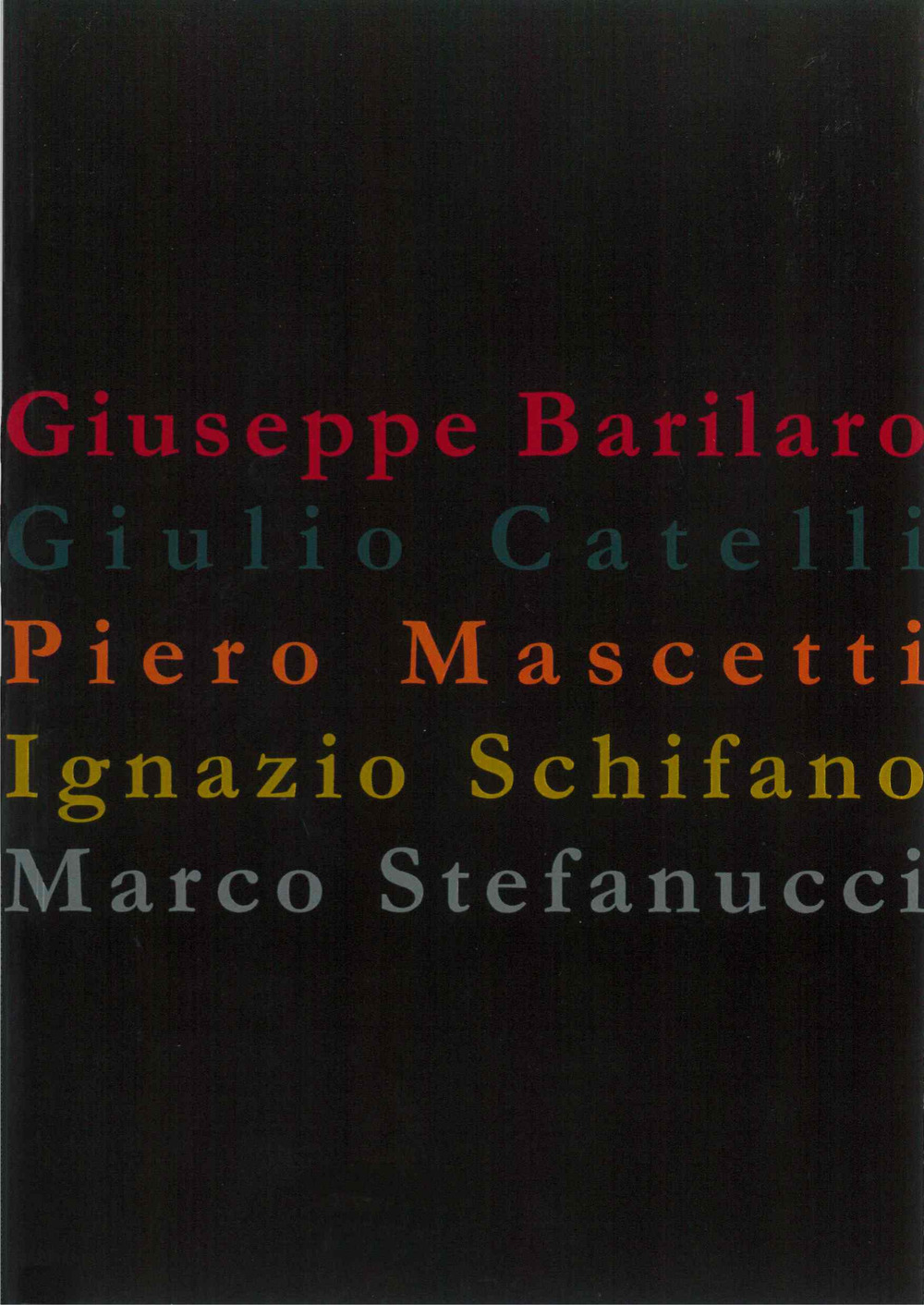 Cinque pittori. Ediz. illustrata
