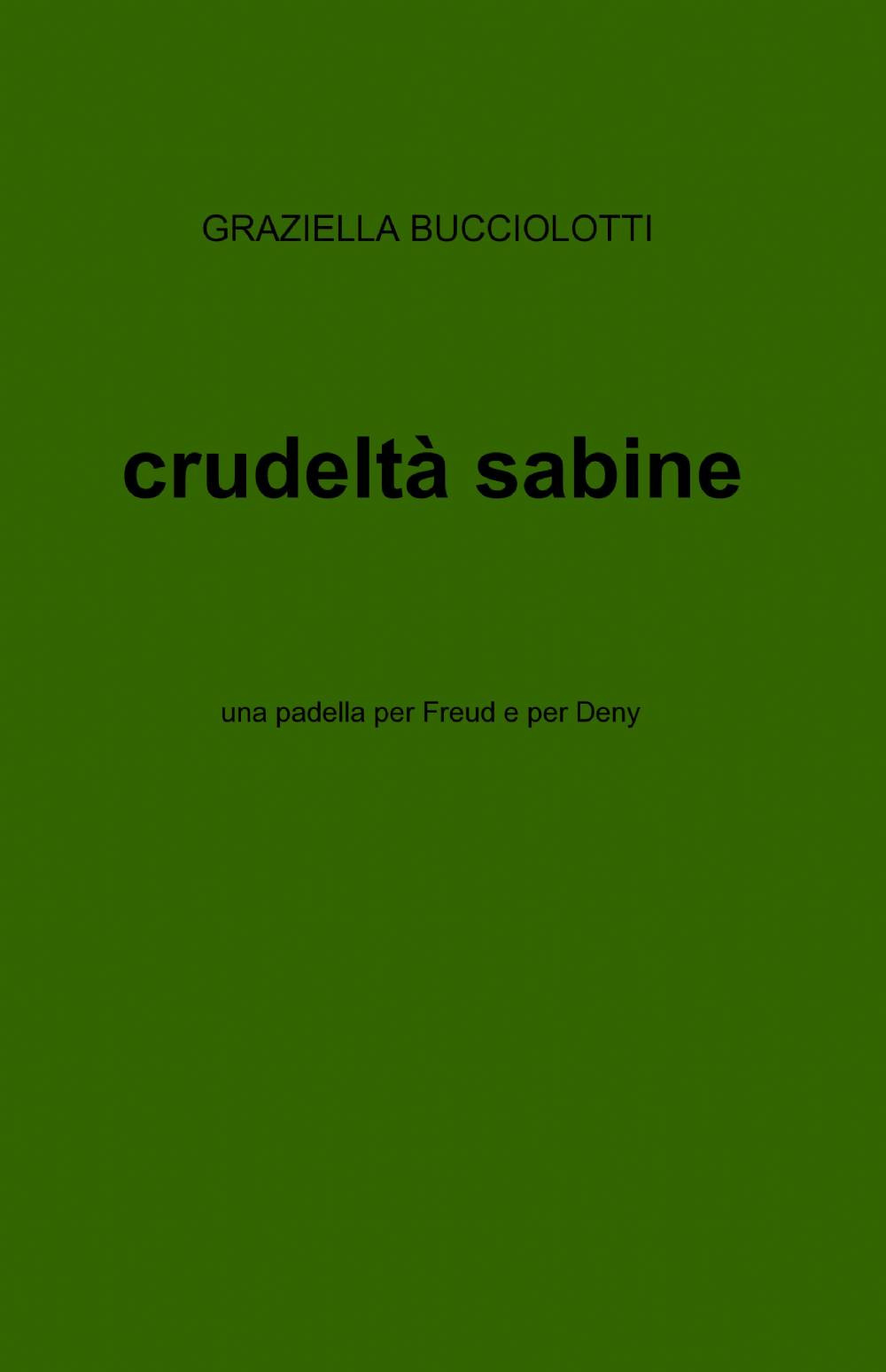 Crudeltà sabine