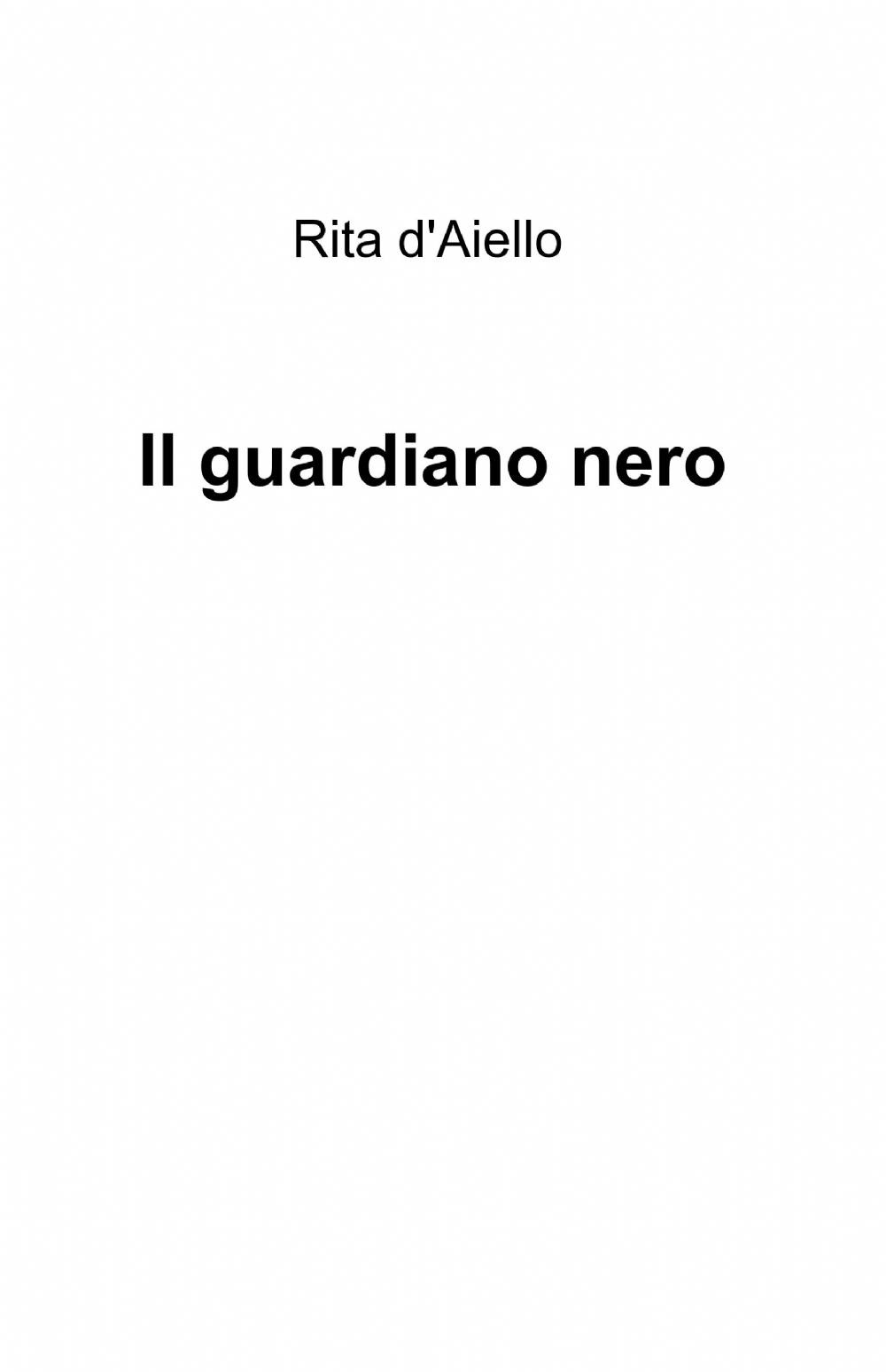 Il guardiano nero