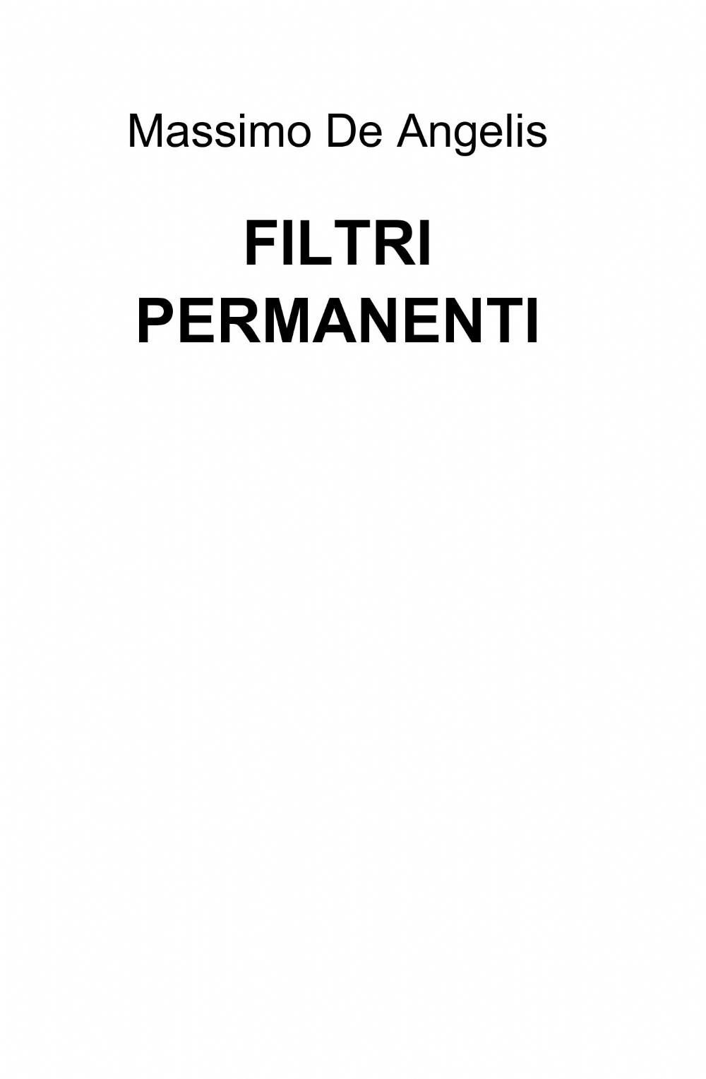 Filtri permanenti