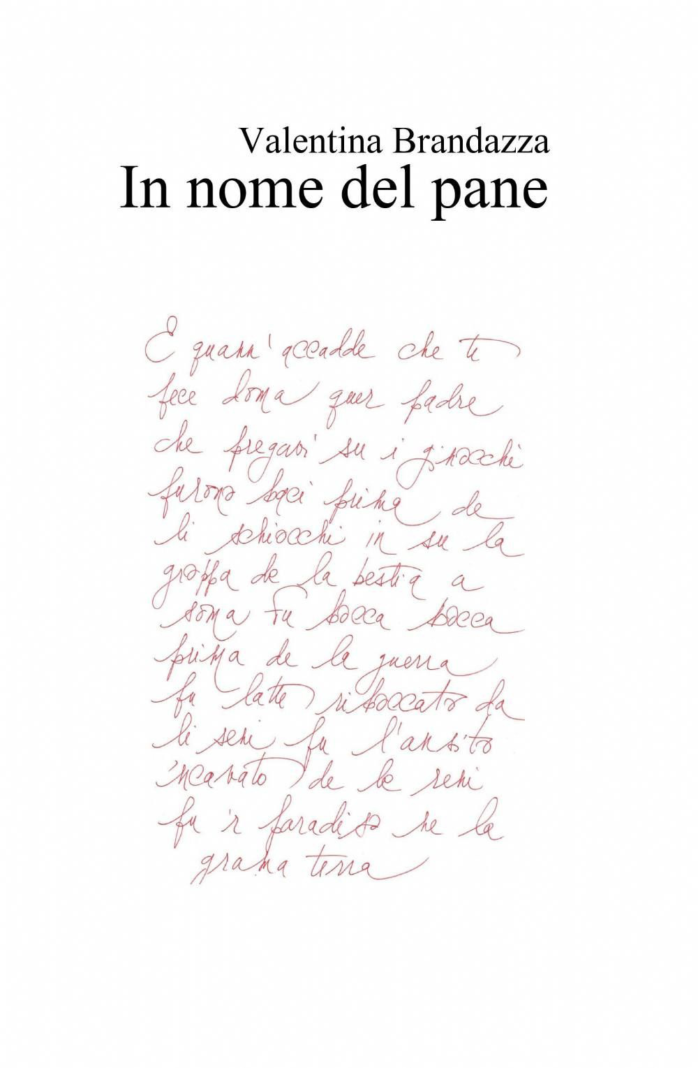In nome del pane