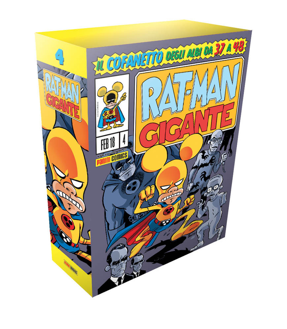 Rat-Man gigante. Cofanetto vuoto. Vol. 4: #37-48