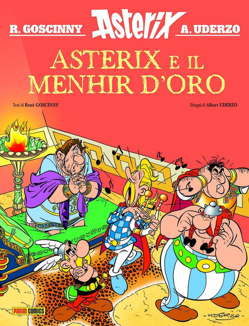ASTERIX E IL MENHIR D\'ORO di GOSCINNY R. - UDERZO A.