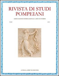 Rivista di studi pompeiani (2013). Vol. 24
