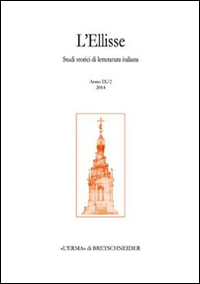 L'Ellisse. Studi storici di letteratura italiana (2010). Vol. 9/2: Giacomo Leopardi. Il libro dei versi del 1826. «Poesie originali»
