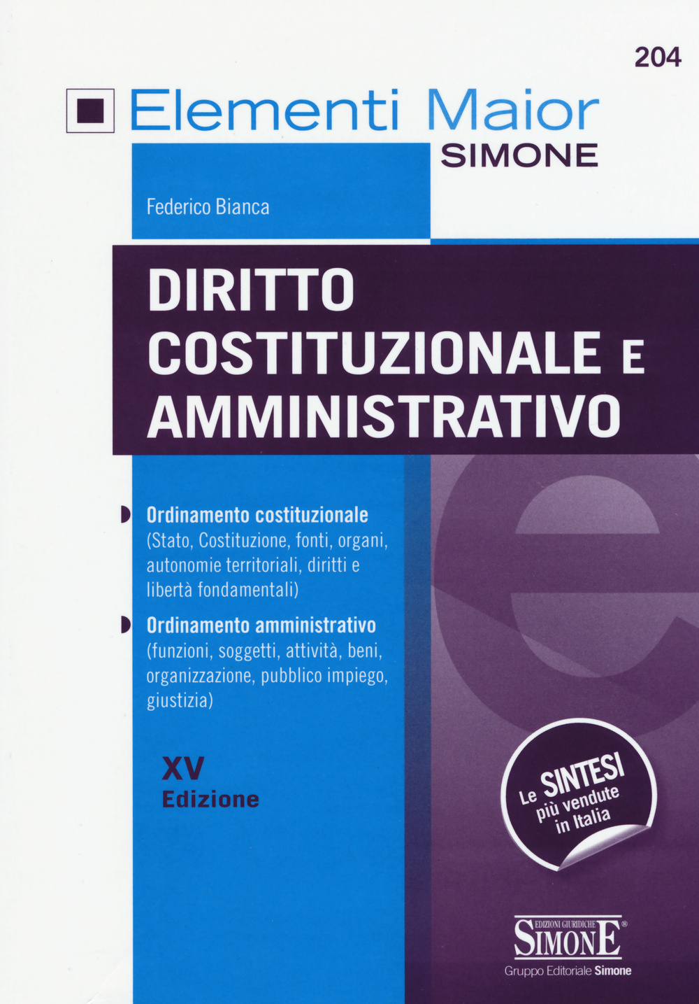 Diritto costituzionale e amministrativo