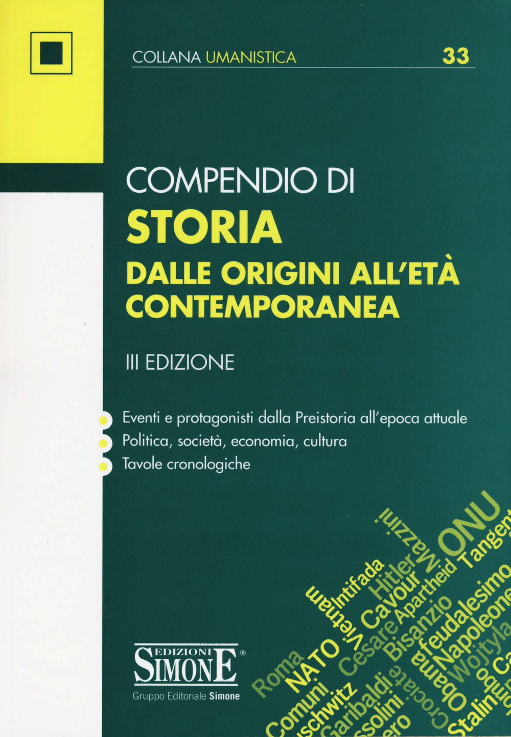 Compendio di storia dalle origini all'età contemporanea