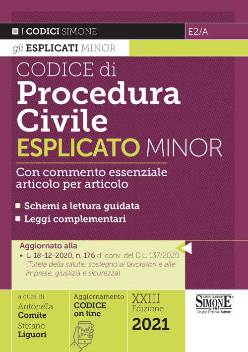 Codice di procedura civile esplicato. Ediz. minor