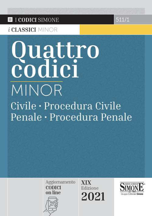 Quattro codici. Ediz. minor