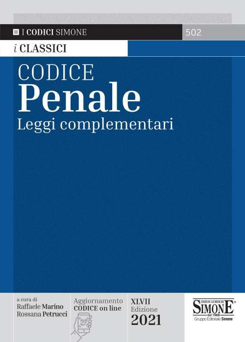 Codice penale. Leggi complementari