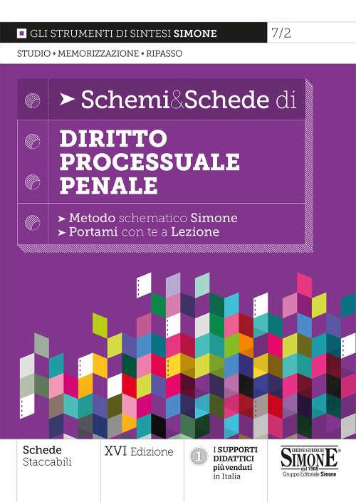 Schemi & schede di diritto processuale penale