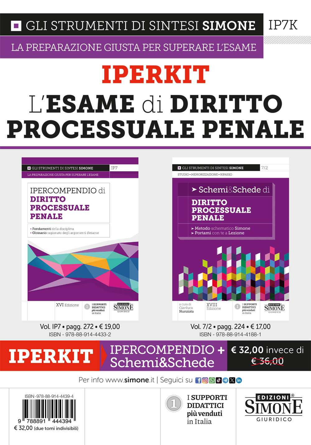 Iperkit. L'esame di diritto processuale penale: Ipercompendio-Schemi&Schede