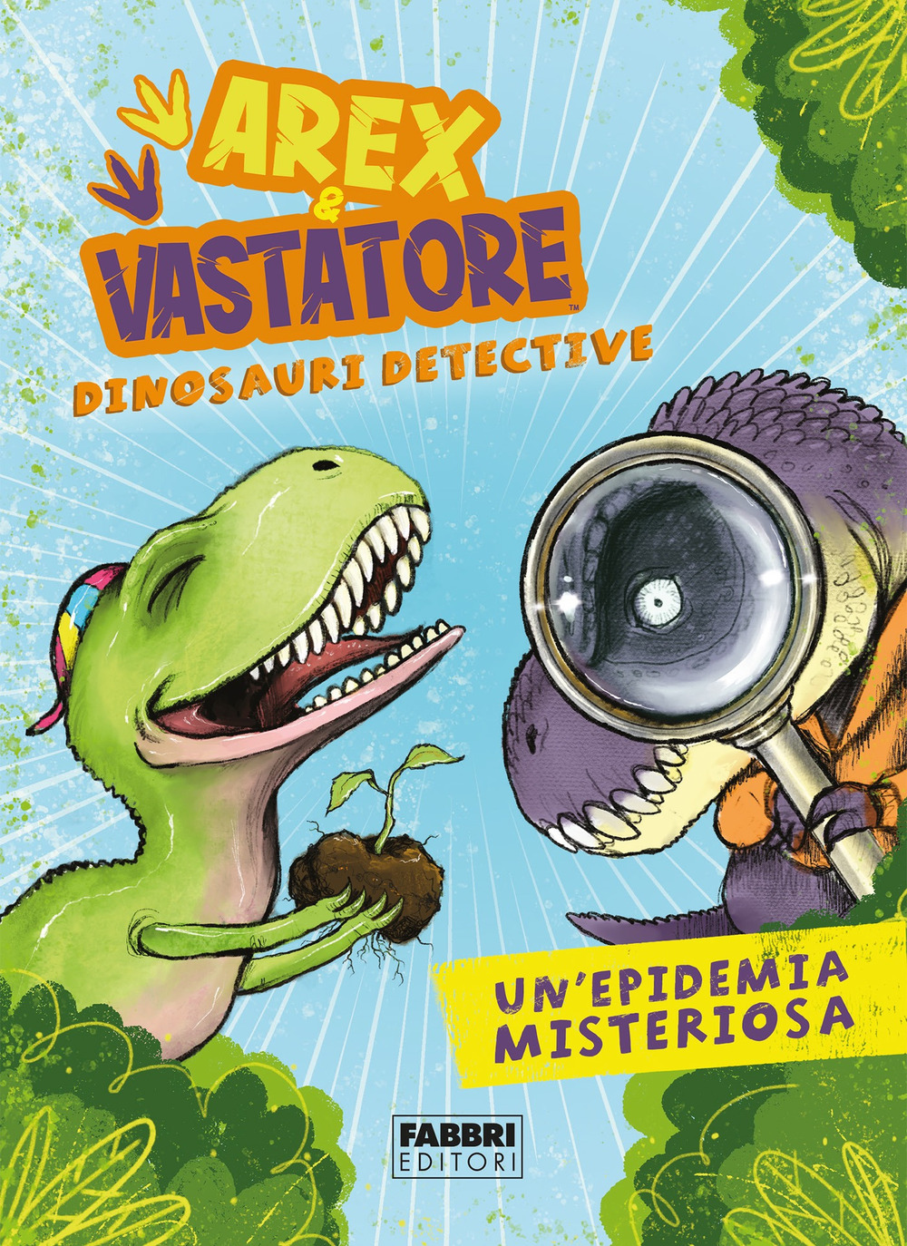 Un'epidemia misteriosa. Arex & Vastatore, dinosauri detective