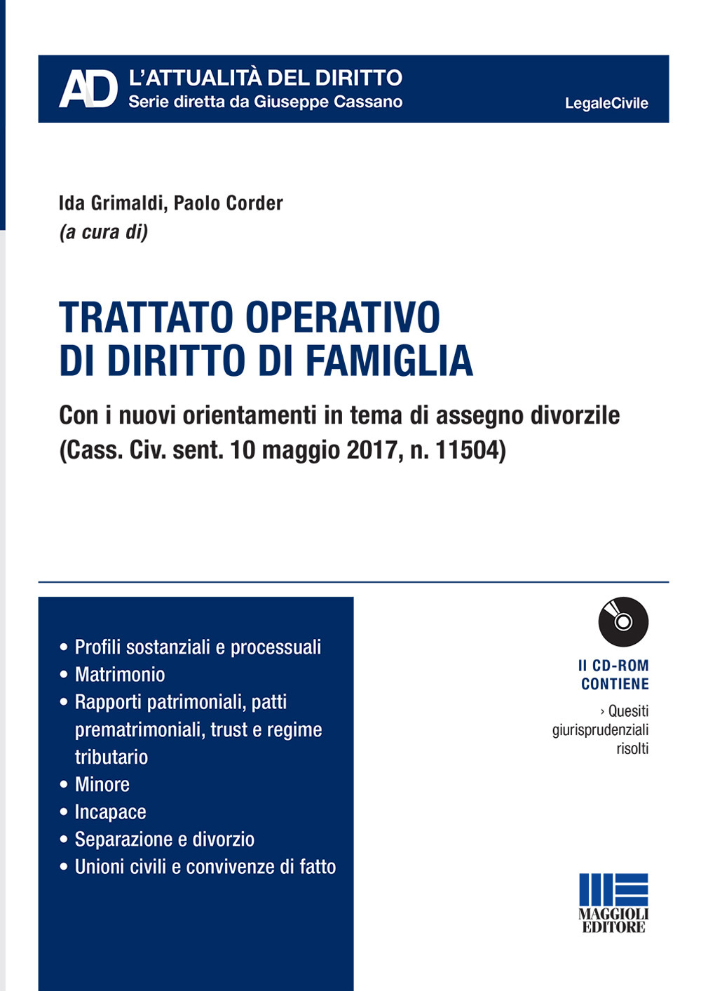 Trattato operativo di diritto di famiglia. Con CD-ROM