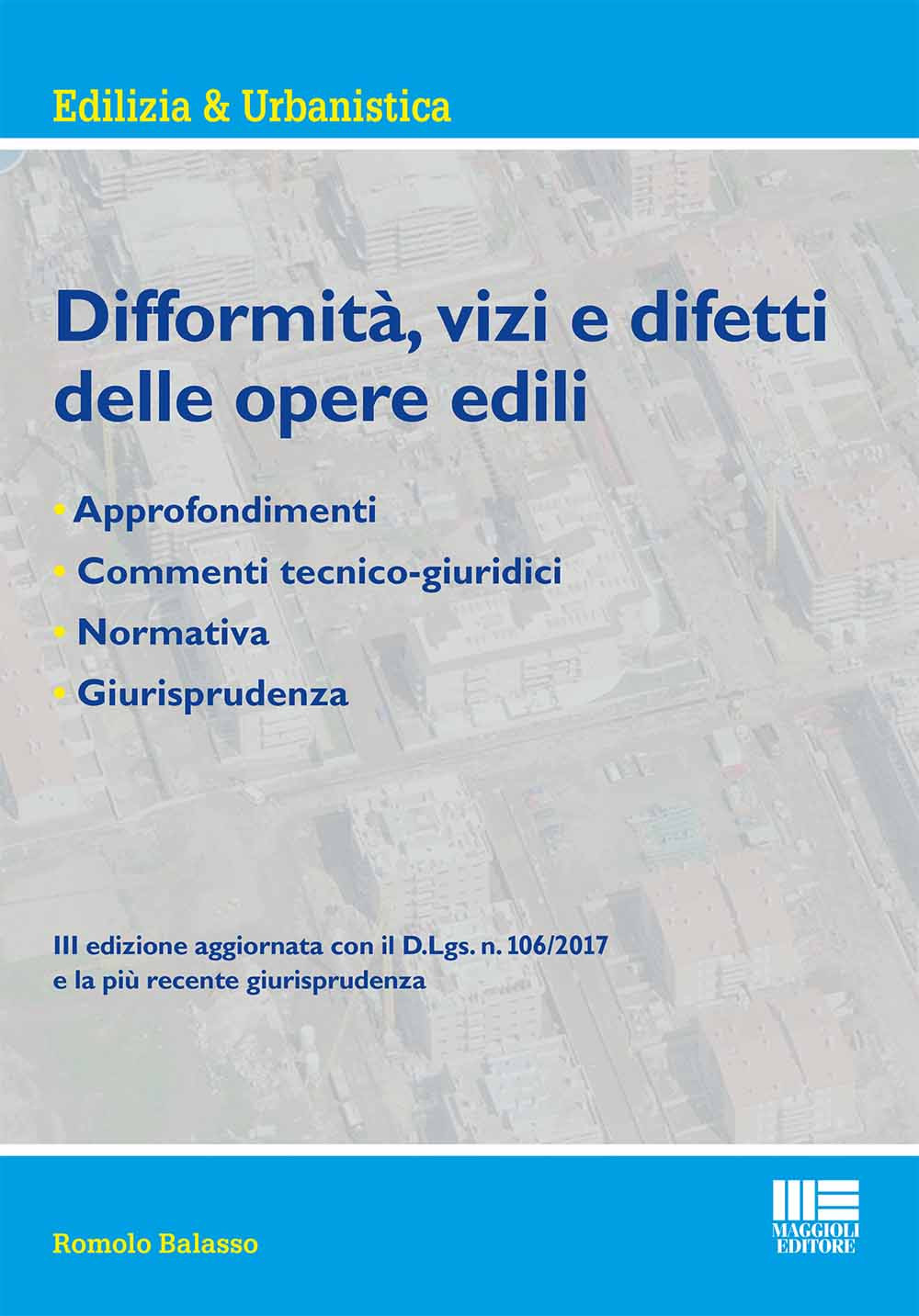 Difformità, vizi e difetti delle opere edili