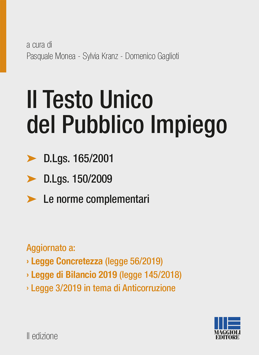 Il testo unico del pubblico impiego