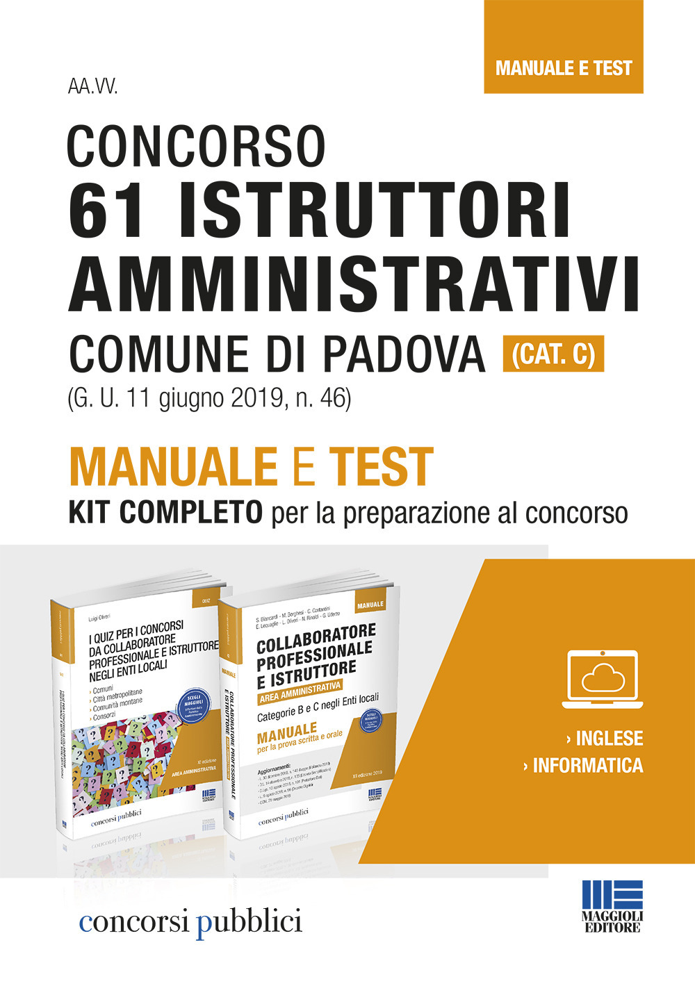 Concorso 61 Istruttori amministrativi comune di Padova
