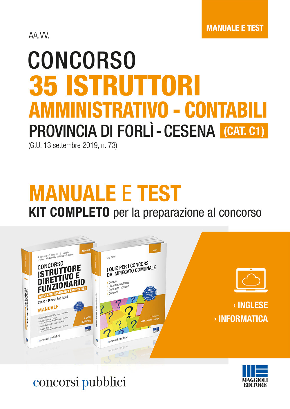 Concorso 35 Istruttori amministrativo-contabili Provincia di Forlì-Cesena (CAT. C1)