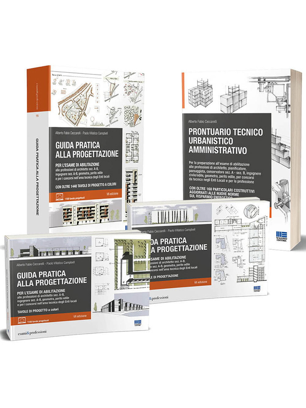 Kit per la preparazione all'esame di abilitazione: Guida pratica alla progettazione-Prontuario tecnico urbanistico amministrativo