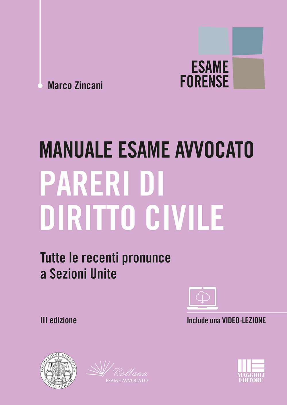 Manuale esame avvocato. Pareri di diritto civile. Con Contenuto digitale per accesso on line