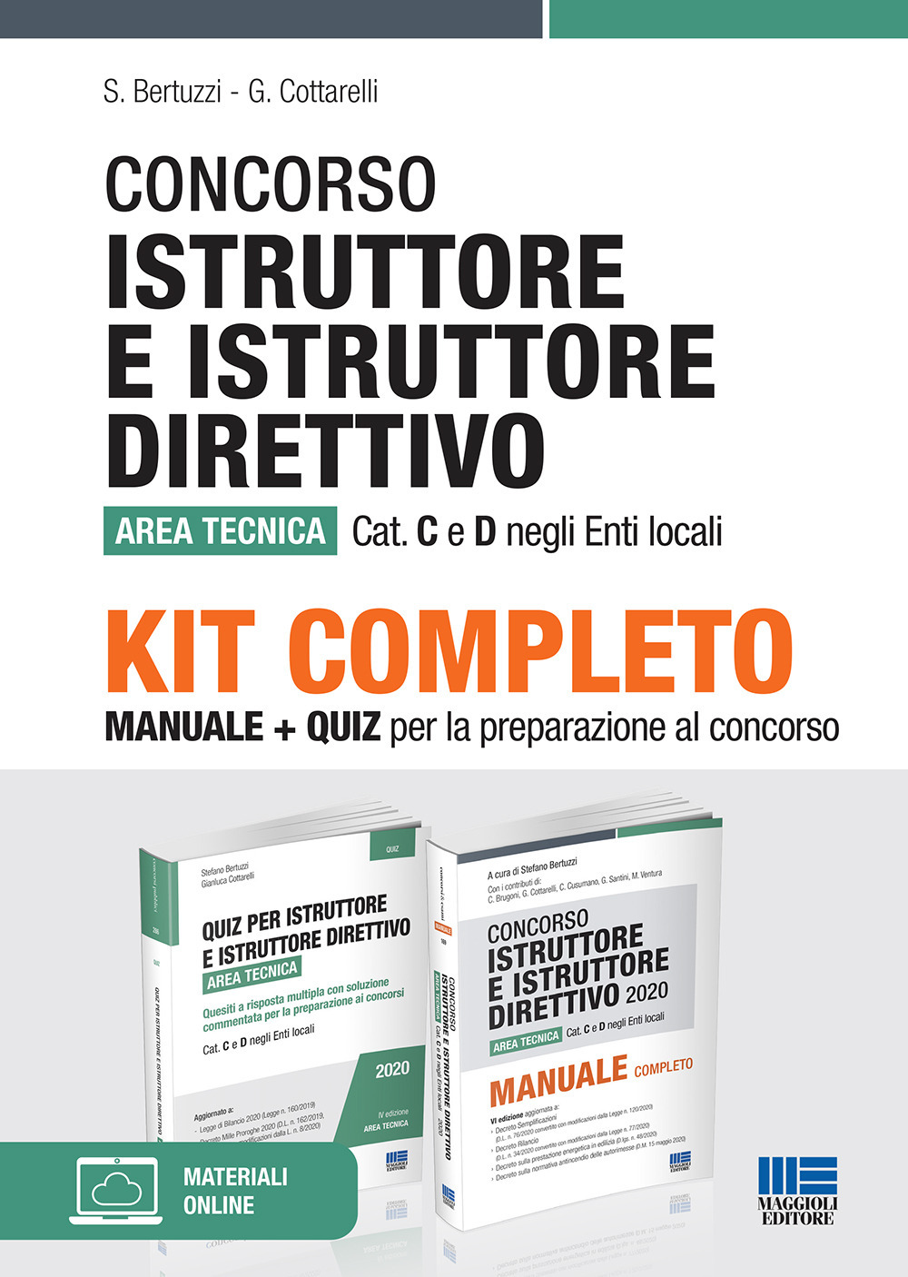 Kit quesiti per i tecnici degli enti locali. Quiz a risposta multipla per la preparazione ai concorsi di categoria C e D per i tecnici degli enti locali-Quiz per istruttore e istruttore direttivo. Area tecnica. Quesiti a risposta multipla con soluzione co