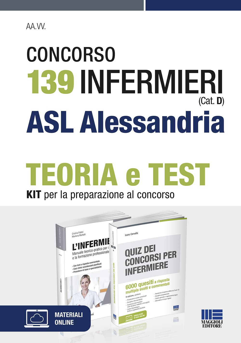 Concorso 139 Infermieri (Cat. D) ASL Alessandria. Kit per la preparazione al concorso