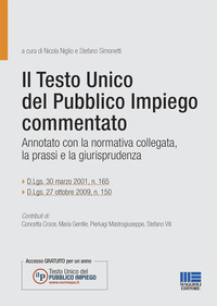 TESTO UNICO DEL PUBBLICO IMPIEGO COMMENTATO (IL)