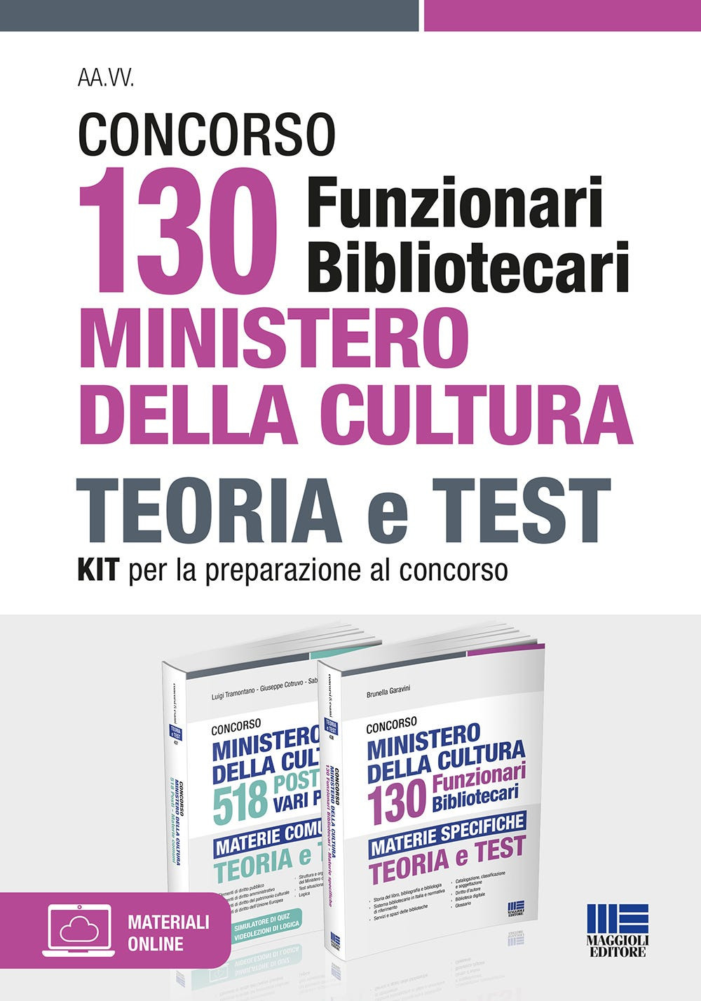 Concorso 130 funzionari bibliotecari Ministero della Cultura. Kit per la preparazione al concorso