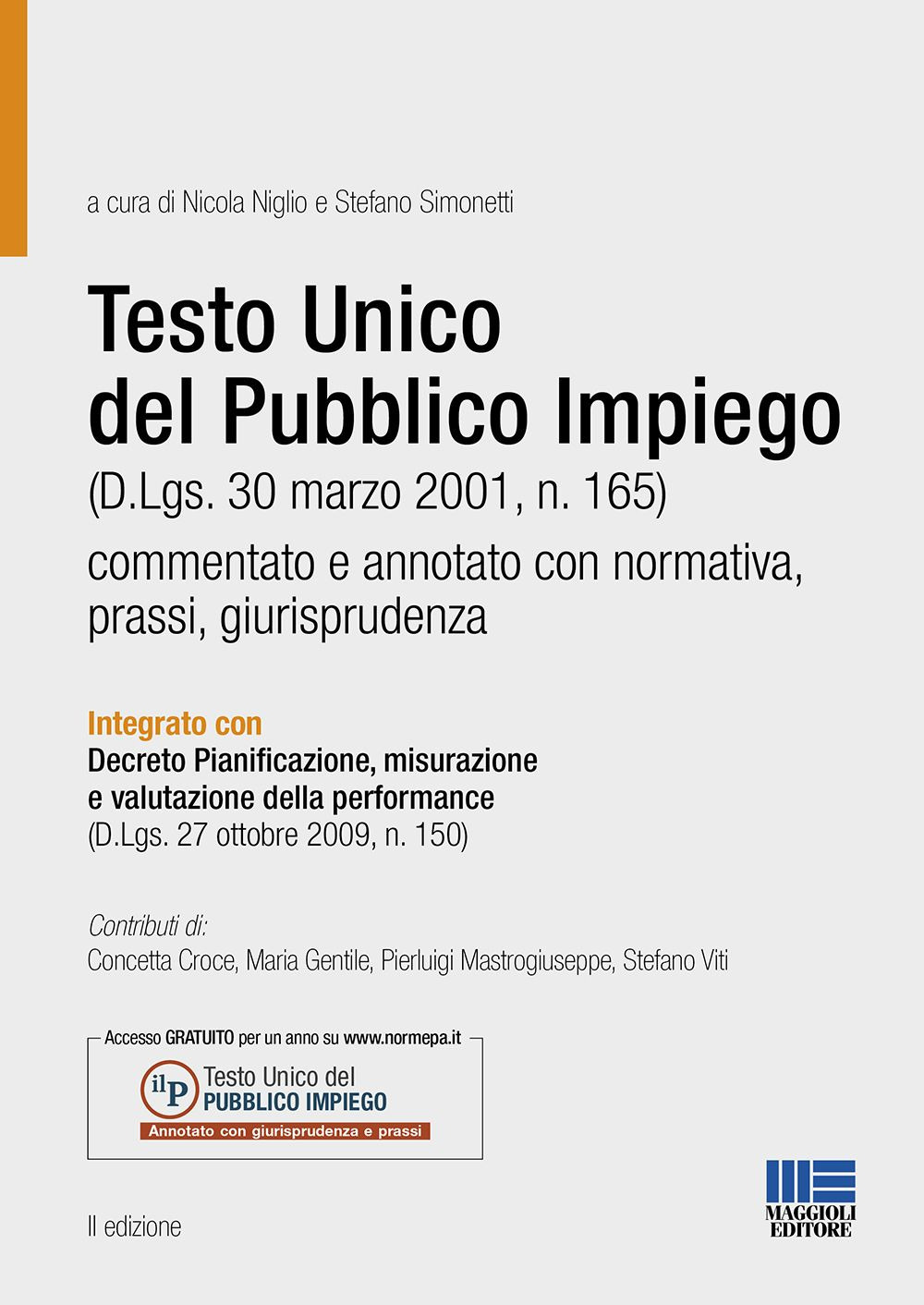 Il testo unico del pubblico impiego commentato