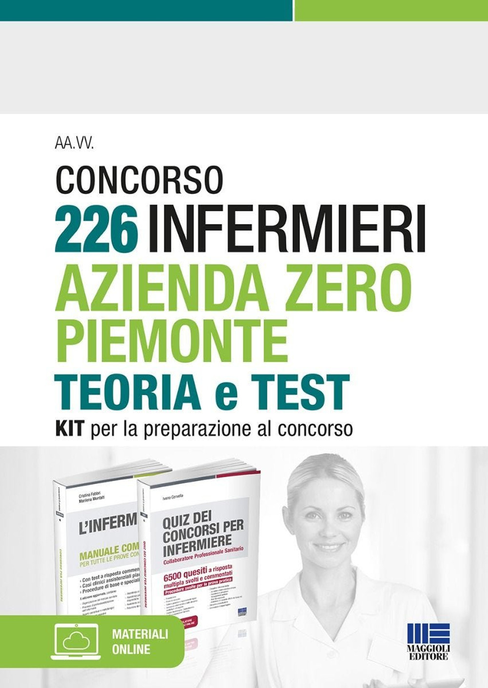 Concorso 226 Infermieri Azienda Zero Piemonte. Kit per la preparazione al concorso. Con software di simulazione