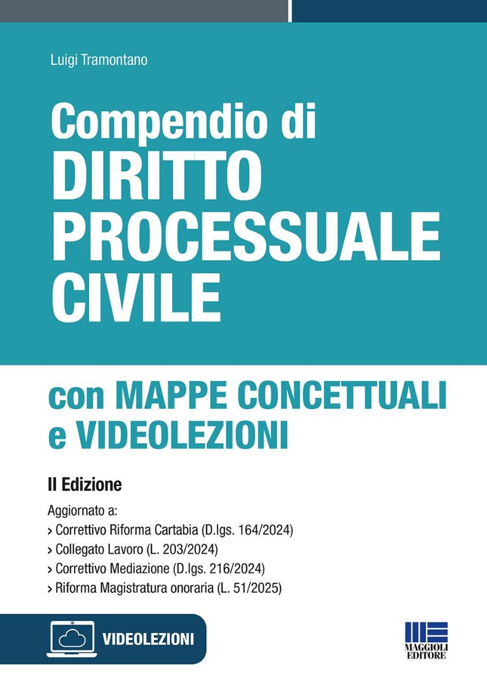 Compendio di diritto processuale civile con mappe concettuali. Con videolezioni