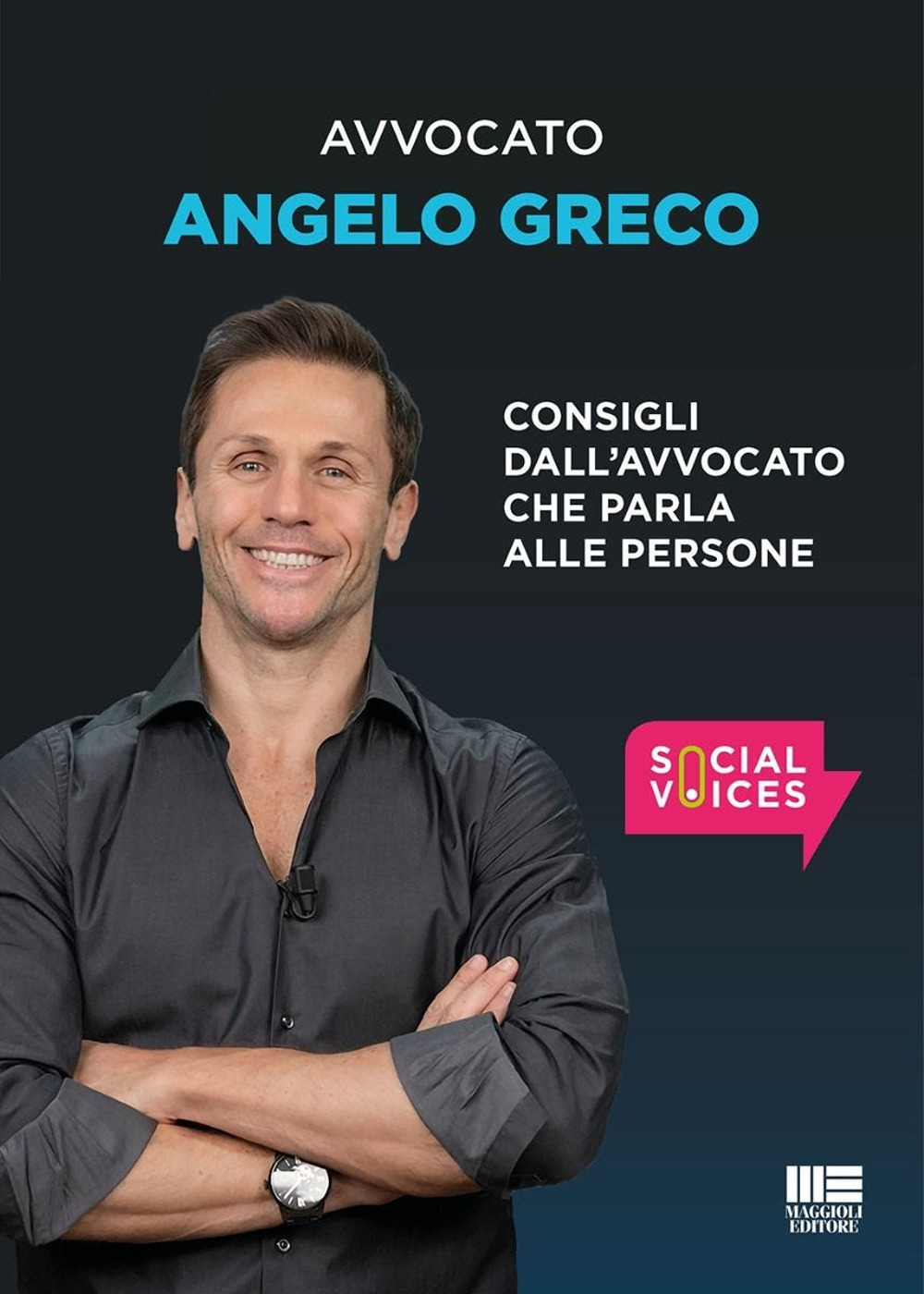 Consigli dell'avvocato che parla alle persone
