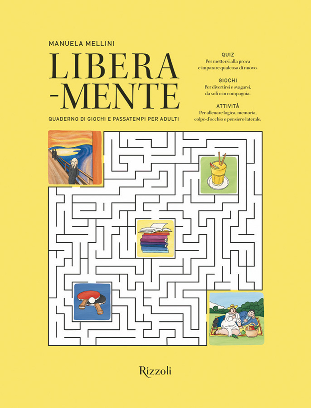 Libera-mente. Quaderno di giochi e passatempi per adulti. Ediz. a colori