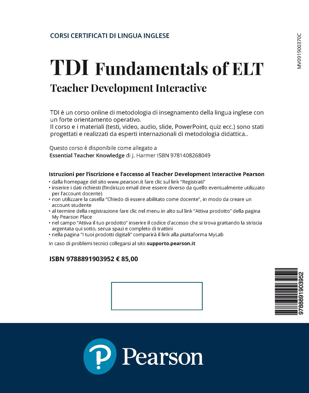 TDI. Teacher development interactive. Fundamentals of Elt. Con Contenuto digitale per accesso online