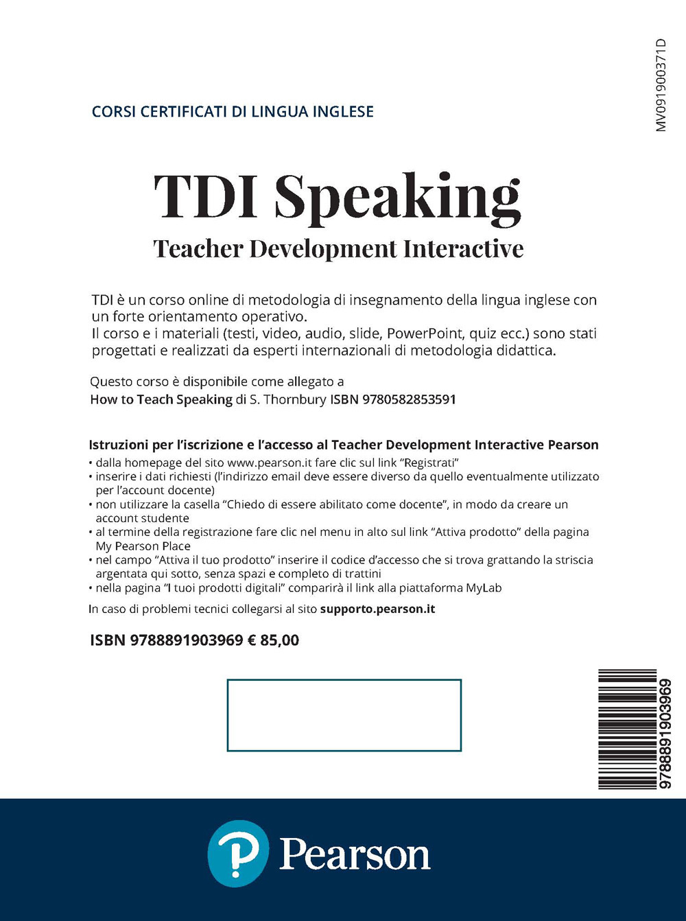 TDI. Teacher development interactive. Speaking. Con Contenuto digitale per accesso online